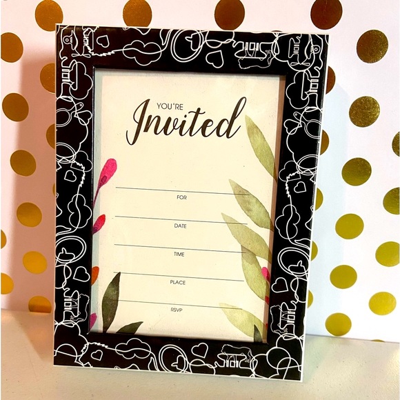 NEW🔥CAVE POP 25 Flat Panel 5X7 Invitations W/14 Point Card Stock & Envelopes - Picture 1 of 7